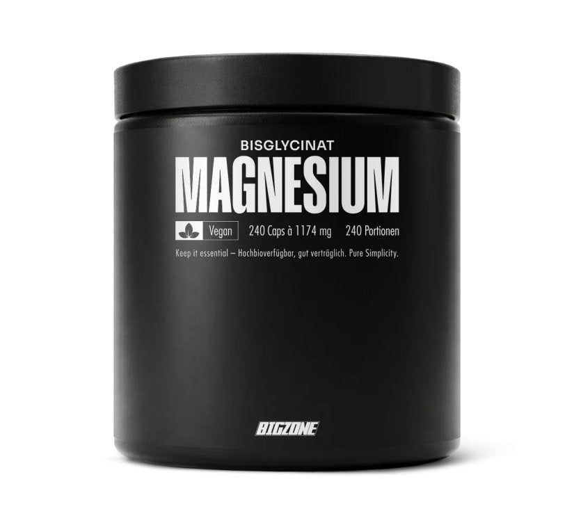 Big Zone - Magnesium Bisglycinat - 240 Kapseln Big Zone