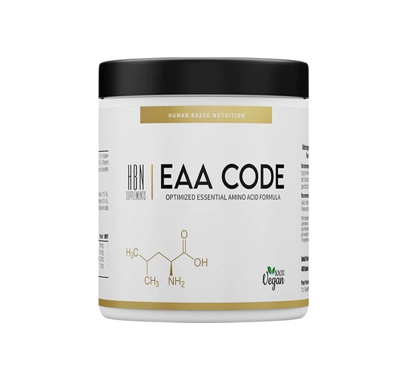 HBN - EAA-Code Bulk Packung - 400 Kapseln HBN Human Based Nutrition