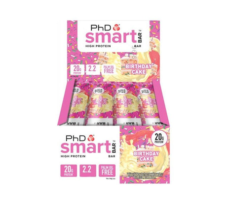 PHD - Smart Bar Riegel - Karton 12 x 64g PhD Performance Nutrition