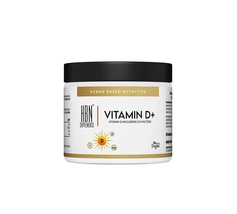 HBN - Vitamin D+ - 60 Kapseln HBN Human Based Nutrition