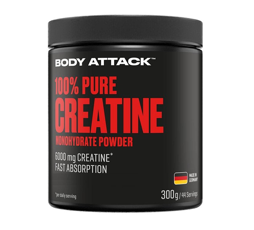 Body Attack - 100% Pure Creatine Pulver 300g Body Attack