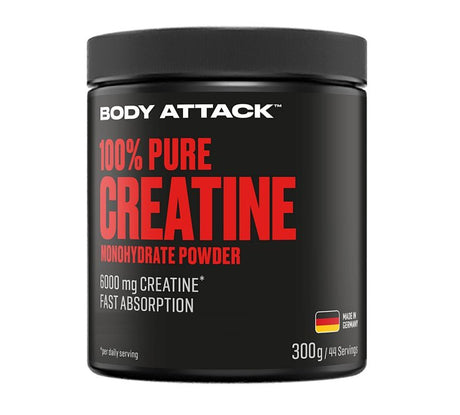Body Attack - 100% Pure Creatine Pulver 300g Body Attack