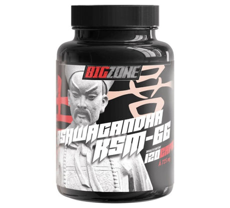 Big Zone - Ashwagandha KSM-66 - 120 Kapseln Big Zone