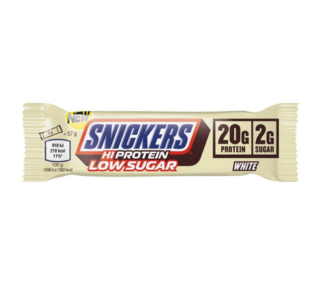 Snickers - Low Sugar High Protein White Bar - Riegel 57g Mars Incorporated