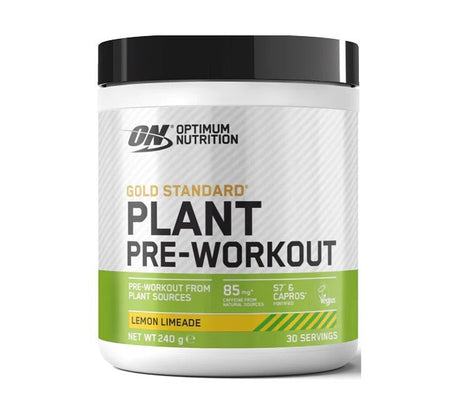Optimum Nutrition - Plant Pre-Workout - 240g Dose Optimum Nutrition
