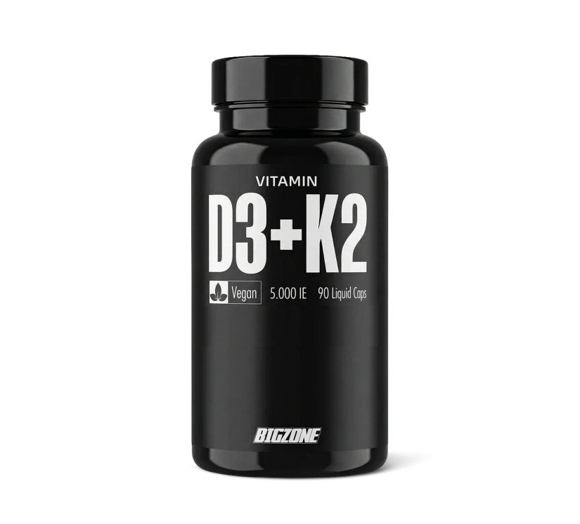 Big Zone - Vitamin D3 + K2 Liquid Caps - 90 Kapseln Big Zone