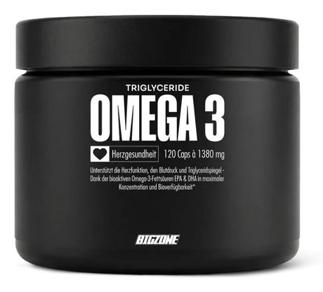Big Zone - Omega 3 Triglyceride - 120 Kapseln Big Zone