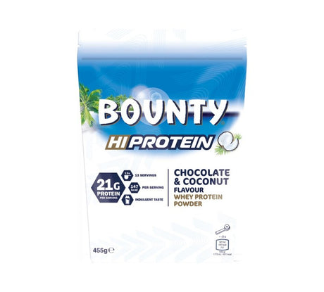 Bounty - Hi Protein Chocolate + Coconut Whey Powder - 455g Mars Incorporated