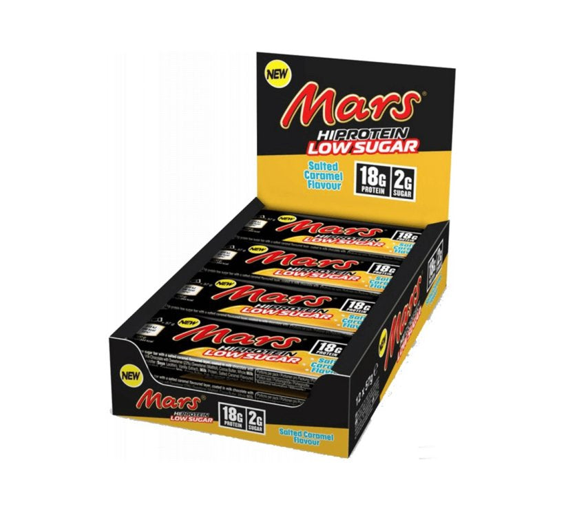 Mars - Low Sugar High Protein Bar Salted Caramel - Karton 12 x 57g Mars Incorporated