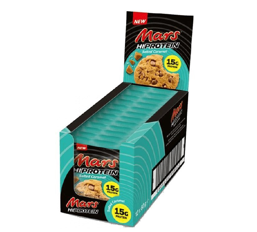 Mars - Hi Protein Cookies Salted Caramel - Karton 12 x 60g Mars Incorporated