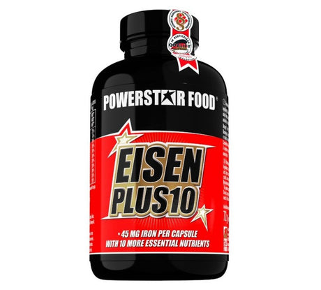 Powerstar Food - Eisen PLUS 10 - 90 Kapseln Powerstar Food