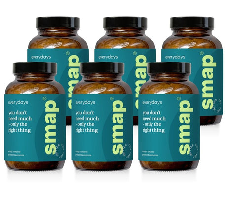 Everydays - SMAP - Smarte Proteinbausteine - 6er Bundle - 6 x 180 Presslinge Everydays