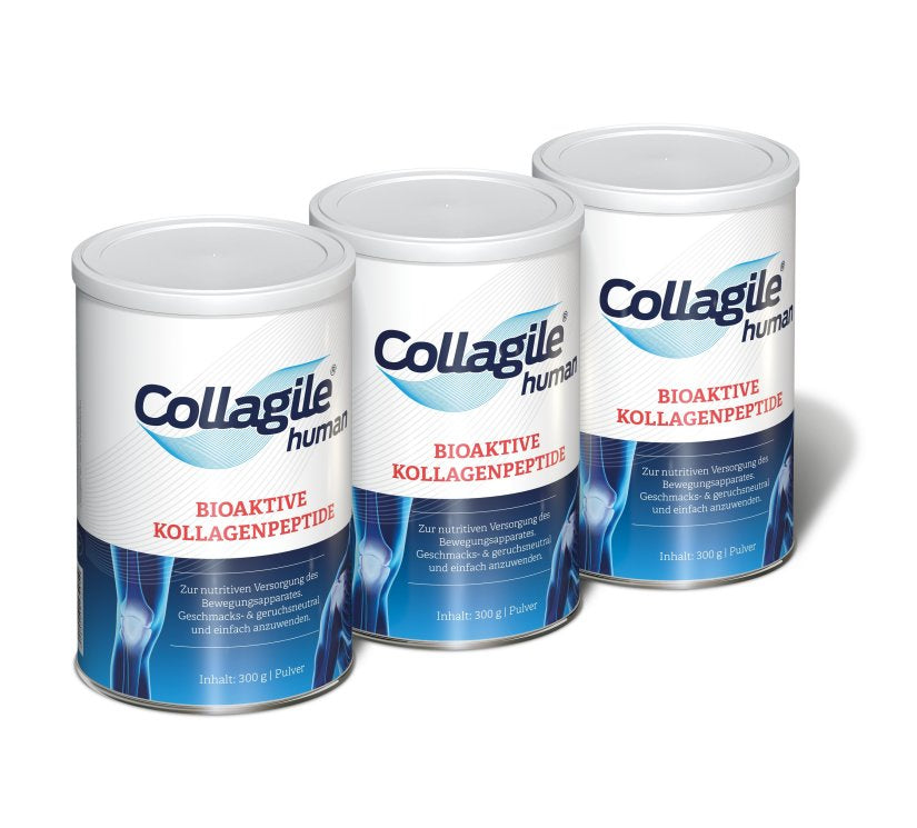 Collagile - 3er-Pack - Collagile Human - 3 x 300g Dose Collagile