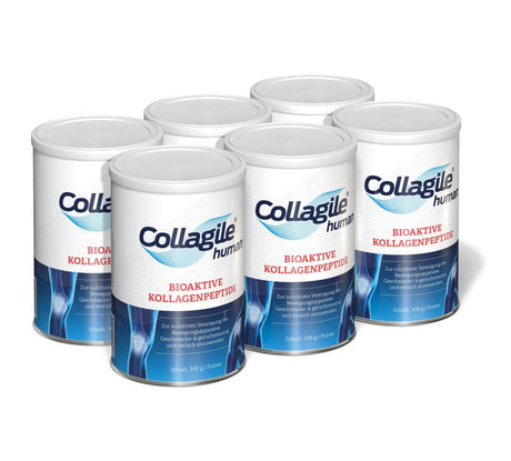 Collagile - 6er-Pack - Collagile Human - 6 x 300g Dose Collagile