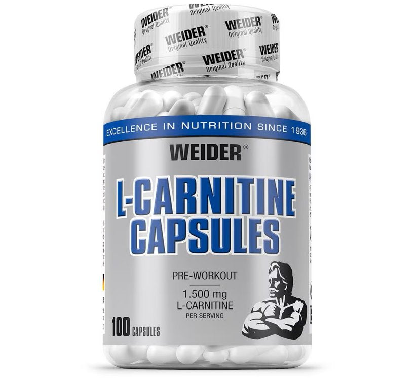 Weider - L-Carnitine Capsules - 100 Kapseln Weider
