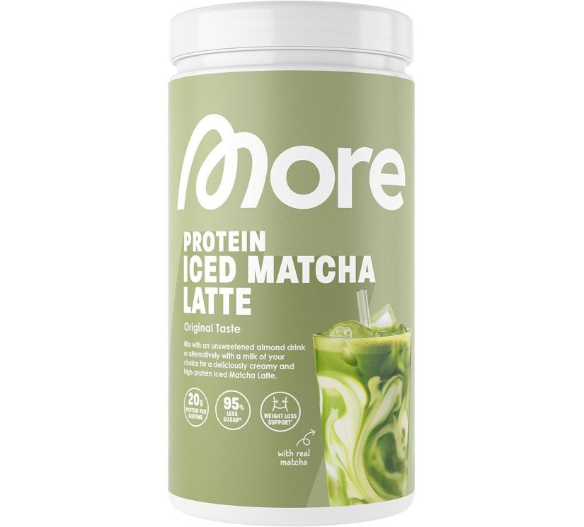 More Nutrition - Protein Iced Matcha Latte - 500g Dose More Nutrition