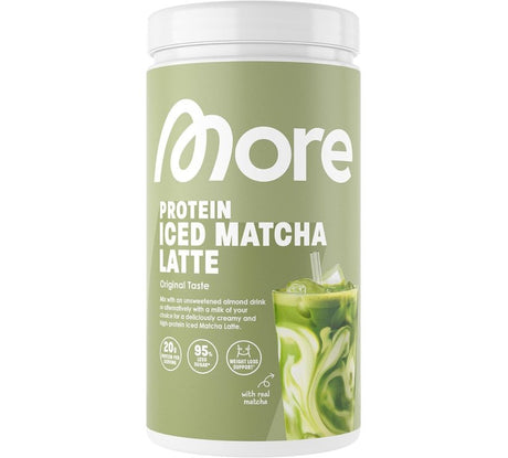 More Nutrition - Protein Iced Matcha Latte - 500g Dose More Nutrition
