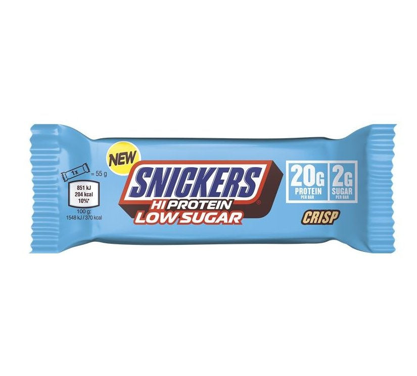 Snickers - Low Sugar CRISP High Protein Bar Riegel - 55g Mars Incorporated