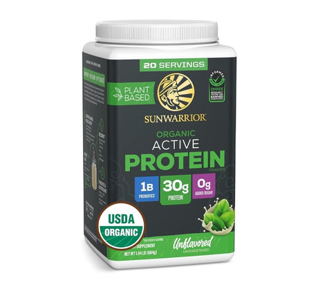 Sunwarrior - Organic Active Protein - 884g - Unflavoured Sunwarrior
