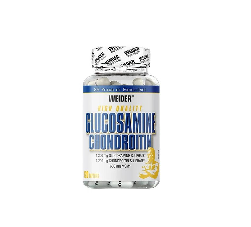 Weider - Glucosamine + Chondroitin + MSM 120 Kapseln Weider