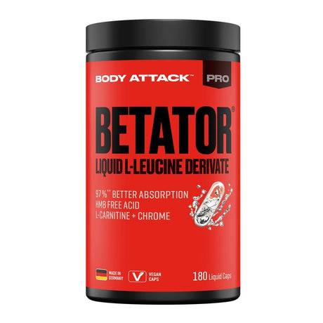 Body Attack - BETATOR - 180 Kapseln Body Attack