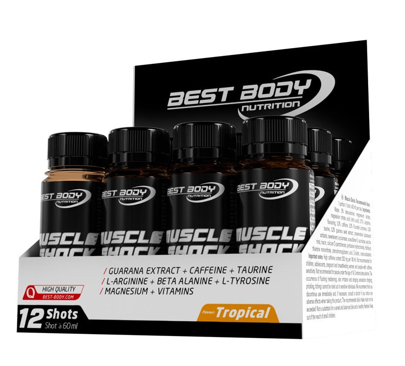 Best Body Nutrition - Muscle Shock - 12 Shots Best Body Nutrition