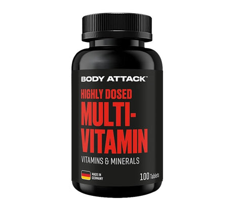 Body Attack - Multivitamin - 100 Tabletten Body Attack
