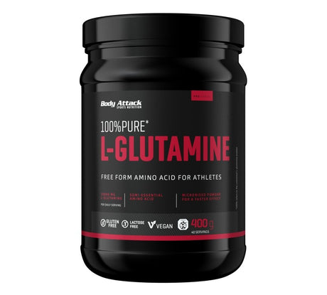 Body Attack - 100% Pure L-Glutamine - 400g Body Attack