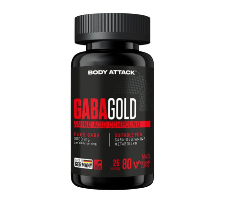Body Attack - GABA Gold - 80 Kapseln Body Attack