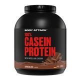 Body Attack - 100 % Casein Protein - 1800g Body Attack Chocolate Cream