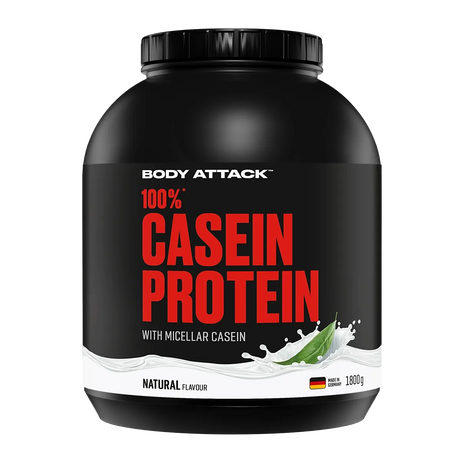 Body Attack - 100 % Casein Protein - 1800g Body Attack Natural-Neutral