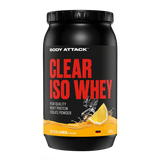 Body Attack - Clear Iso Whey - 900g Dose Body Attack Ice Tea Lemon