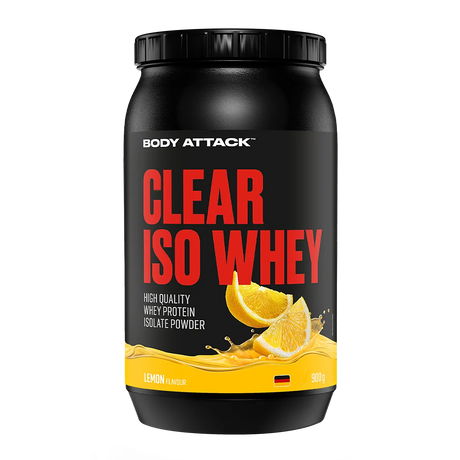 Body Attack - Clear Iso Whey - 900g Dose Body Attack Lemon