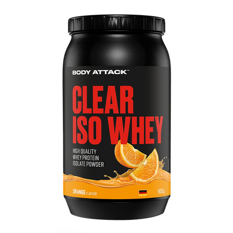 Body Attack - Clear Iso Whey - 900g Dose Body Attack Orange