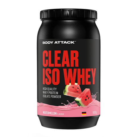 Body Attack - Clear Iso Whey - 900g Dose Body Attack Watermelon