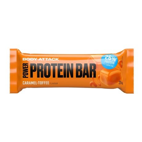 Body Attack - Power Protein Bar - 35g Body Attack Caramel Toffee