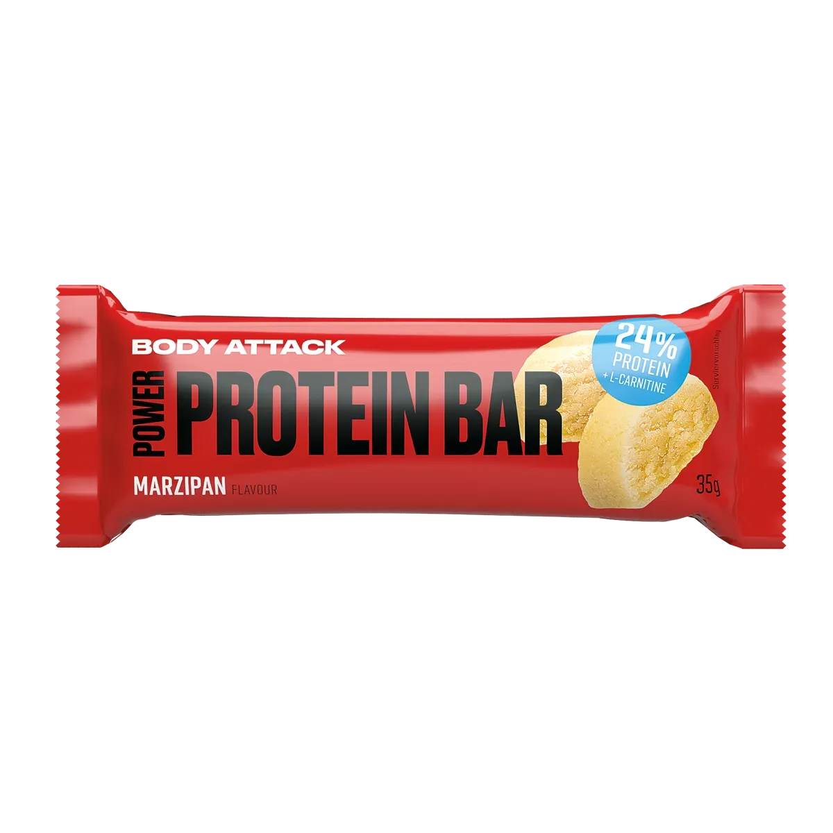 Body Attack - Power Protein Bar - 35g Body Attack Marzipan