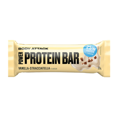 Body Attack - Power Protein Bar - 35g Body Attack Vanilla-Stracciatella