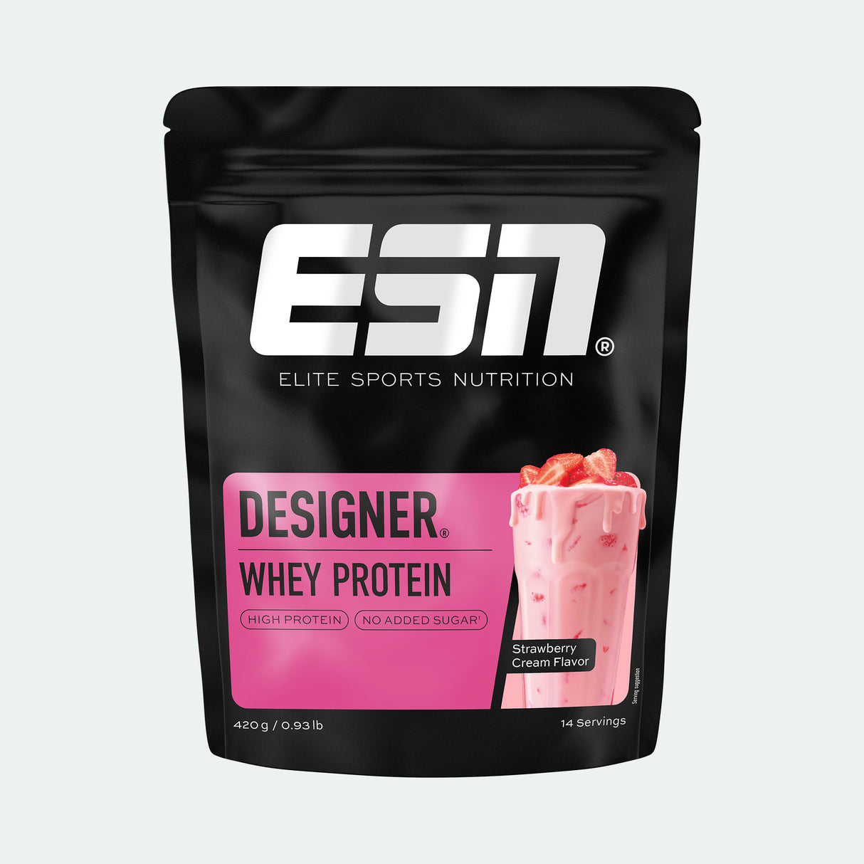 ESN - Designer Whey - 420g Beutel ESN Strawberry Cream
