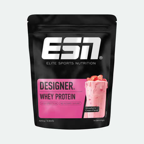 ESN - Designer Whey - 420g Beutel ESN Strawberry Cream