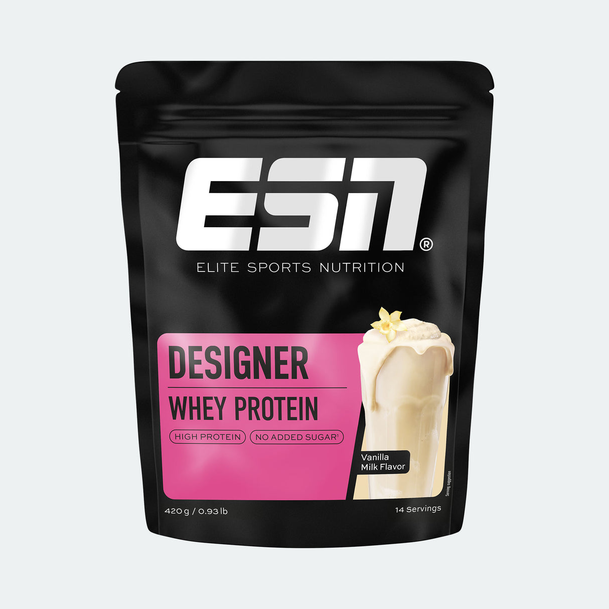ESN - Designer Whey - 420g Beutel ESN Vanilla Milk