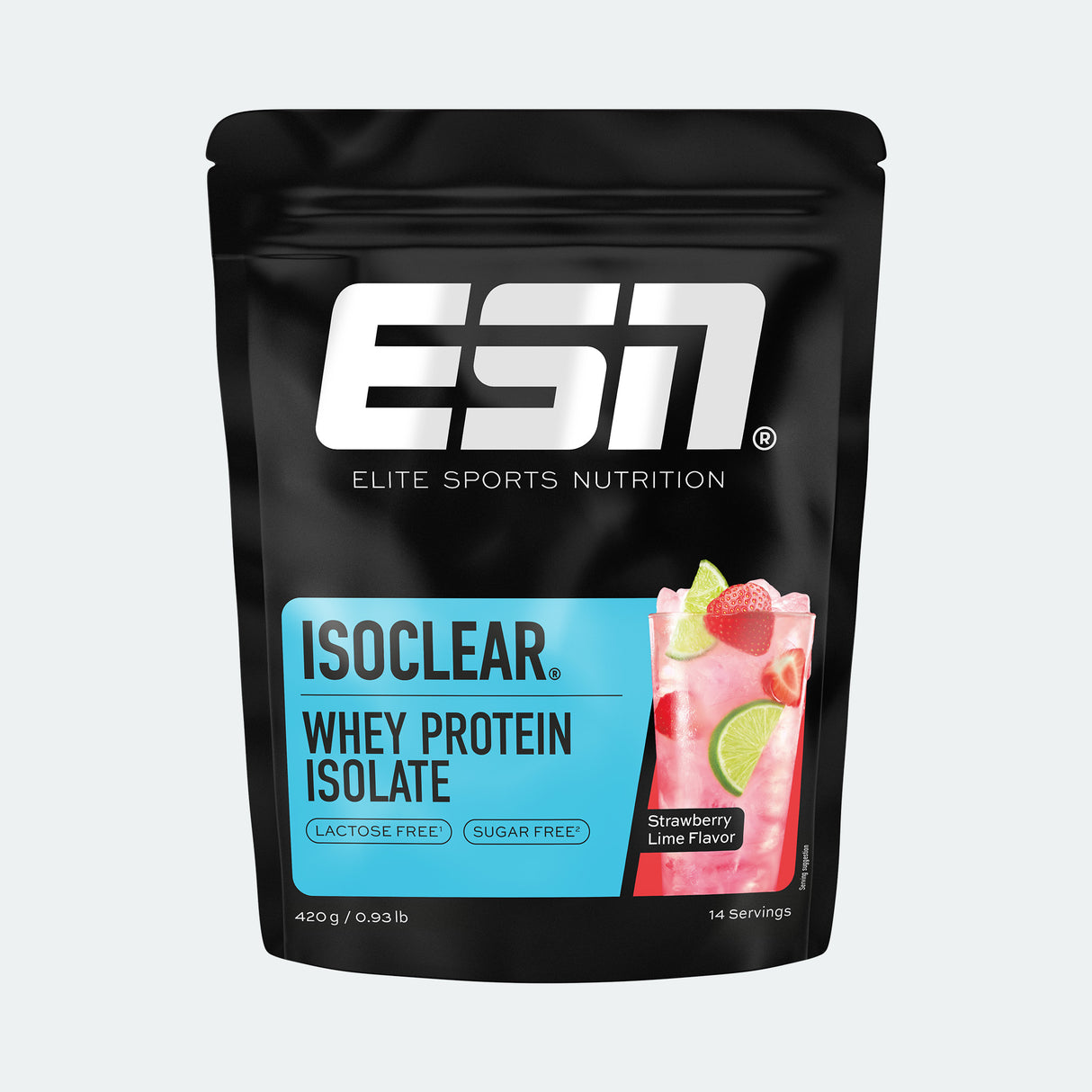 ESN - Isoclear Whey Isolat - 420g Beutel ESN Strawberry-Lime