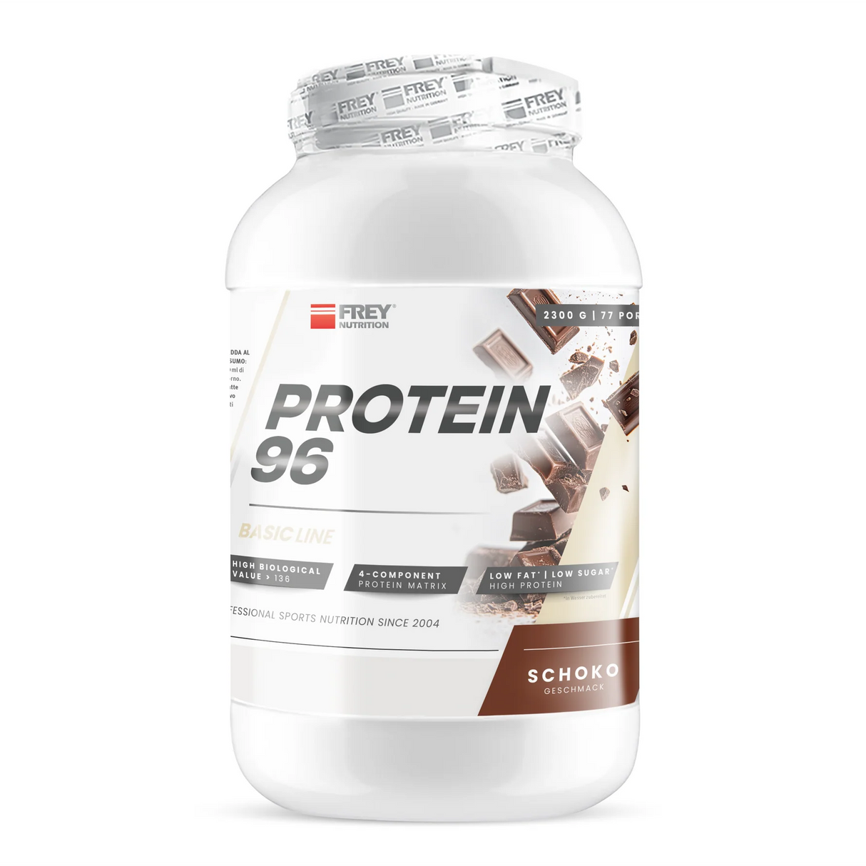 Frey Nutrition - Protein 96 - 2300g Dose Frey Nutrition Schoko