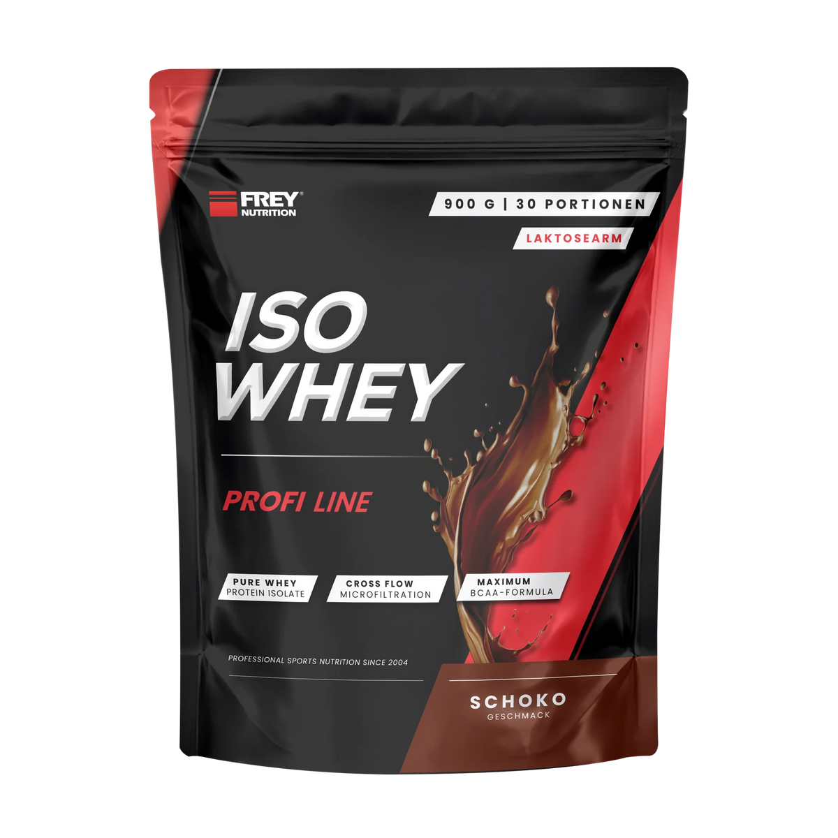 Frey Nutrition - ISO Whey Protein - 900g Beutel Frey Nutrition Schoko