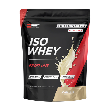 Frey Nutrition - ISO Whey Protein - 900g Beutel Frey Nutrition Vanille