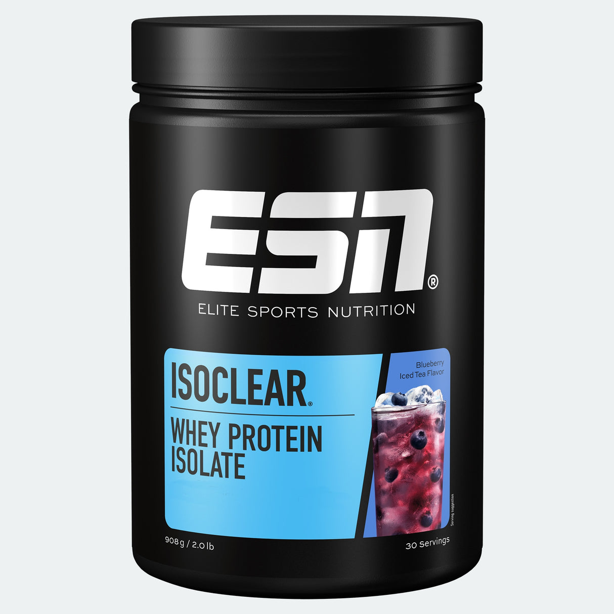 ESN - Isoclear Whey Isolat - 908g Dose ESN Blueberry Iced Tea