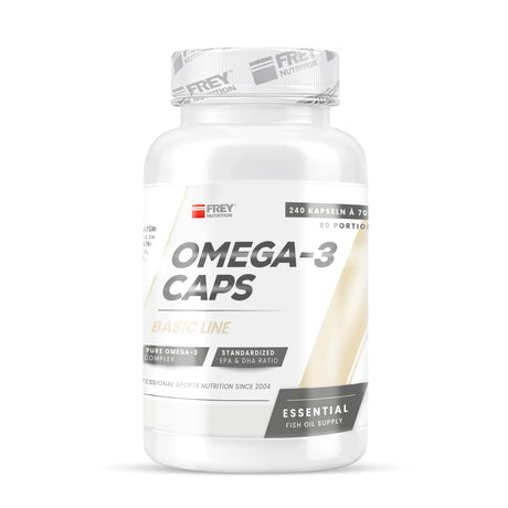 Frey Nutrition - Omega-3 Caps - 240 Kapseln Frey Nutrition