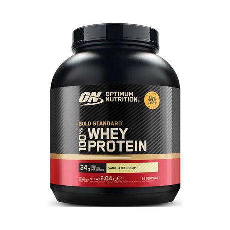 Optimum Nutrition - 100% Whey Protein Gold Standard Optimum Nutrition Vanilla Ice Cream - 2040g