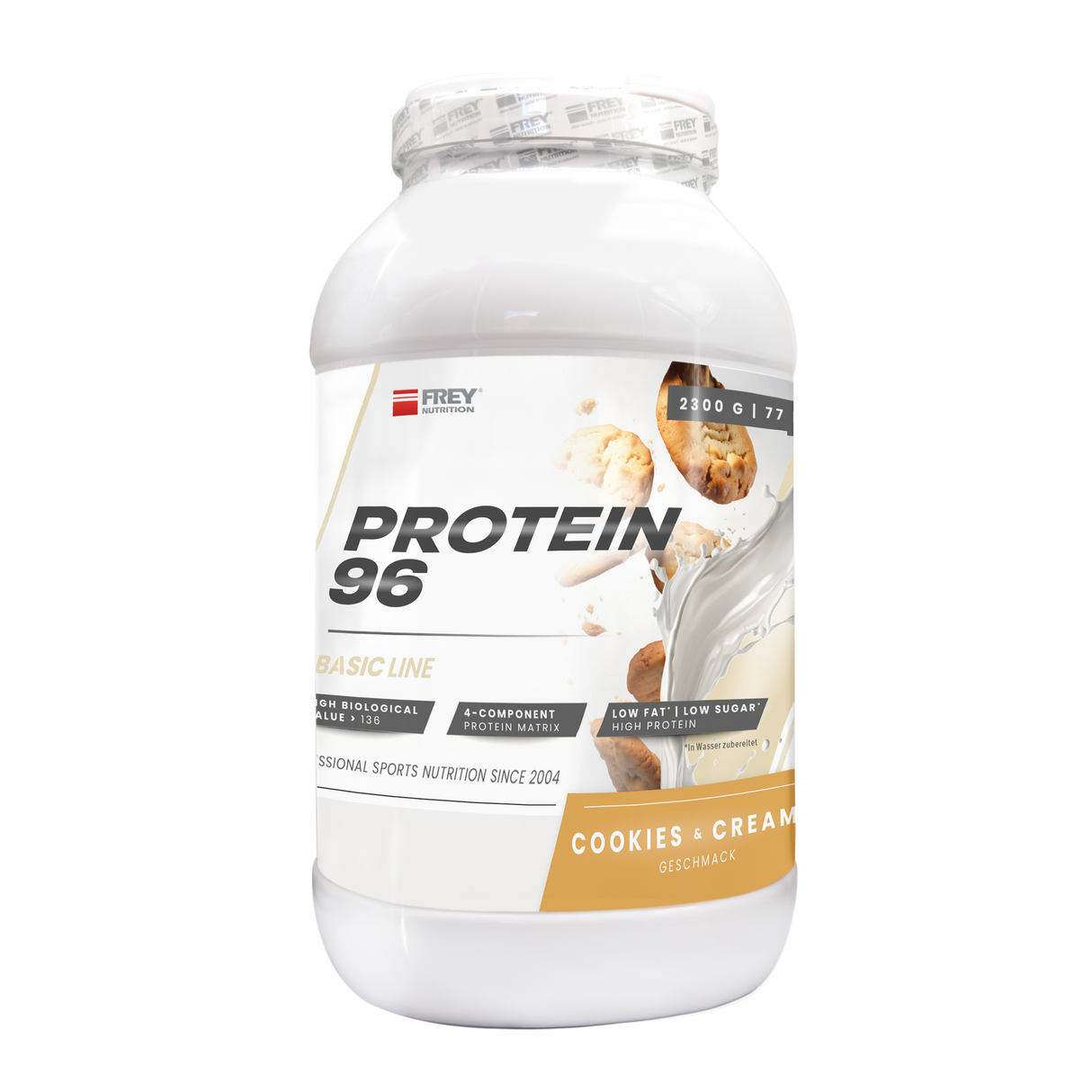 Frey Nutrition - Protein 96 - 2300g Dose Frey Nutrition Cookies n Cream