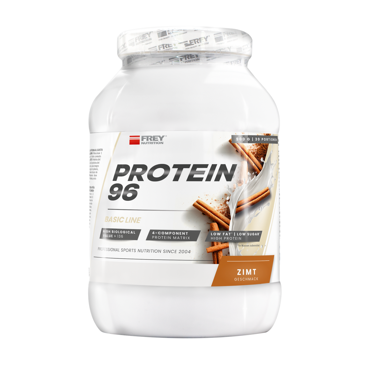 Frey Nutrition - Protein 96 - 900g Dose Frey Nutrition Zimt